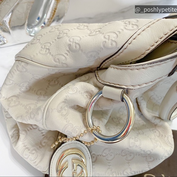 Authentic Taupe Gucci Sukey Guccissima Leather Medium Tote - Picture 14 of 17